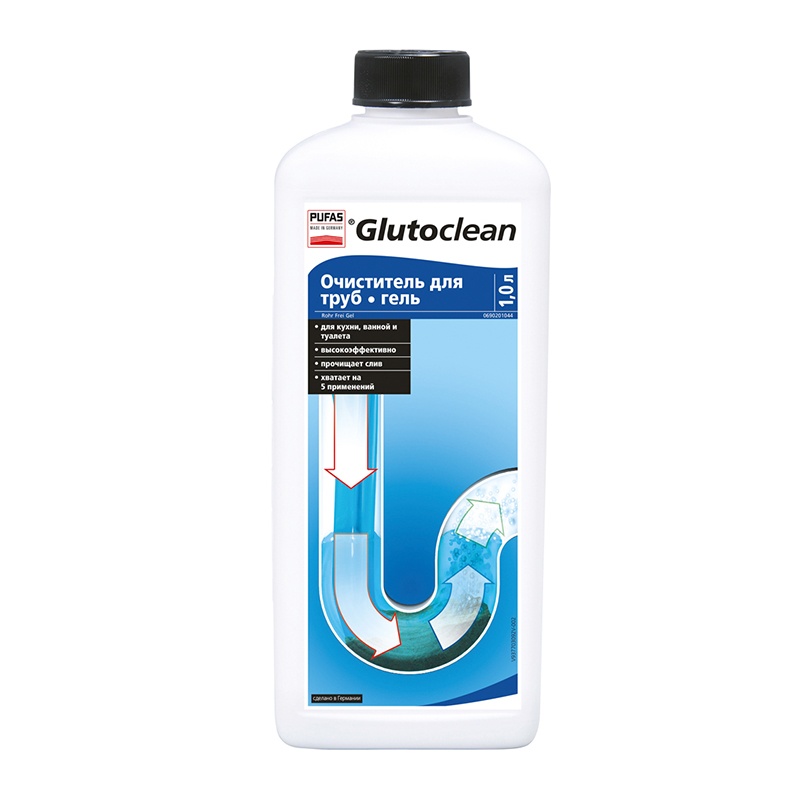 Очиститель для труб гель PUFAS Glutoclean №377 (1 л)